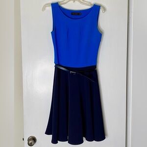The Limited color block dress